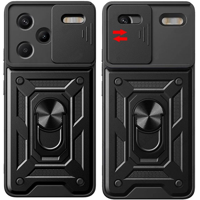Ударостійкий чохол Camshield Serge Ring для Xiaomi Redmi Note 13 Pro+
