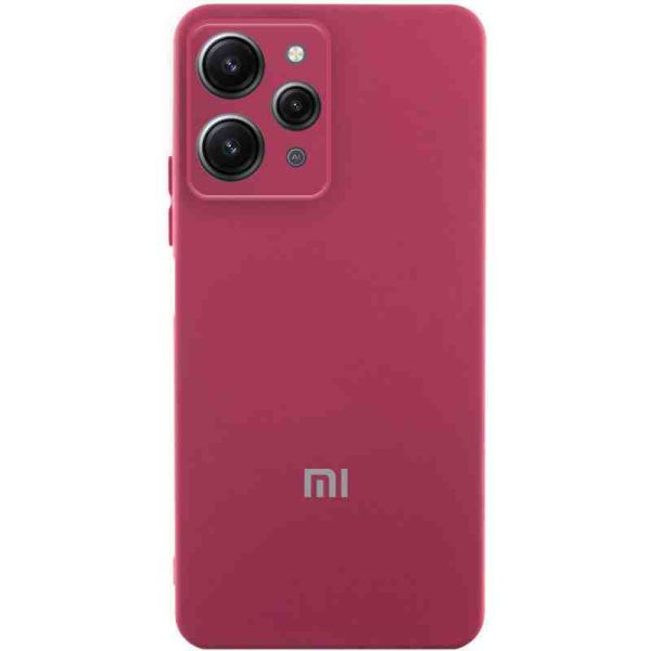 Чохол Silicone Cover Lakshmi Full Camera (AAA) with Logo для Xiaomi Redmi 12