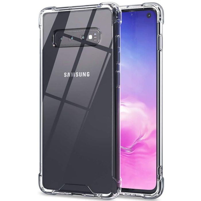 TPU чохол GETMAN Ease logo посилені кути для Samsung Galaxy S10+