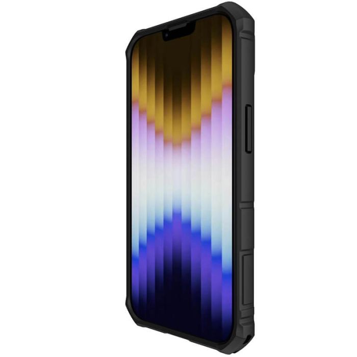 TPU+PC чохол Nillkin CamShield Armor Pro no logo (шторка на камеру) для Apple iPhone 14 / 13 (6.1")