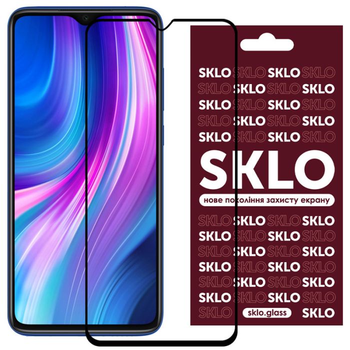 Захисне скло SKLO 3D для Xiaomi Redmi 9A / 9C / 10A / Redmi A1 / A1+ / A2 / A2+