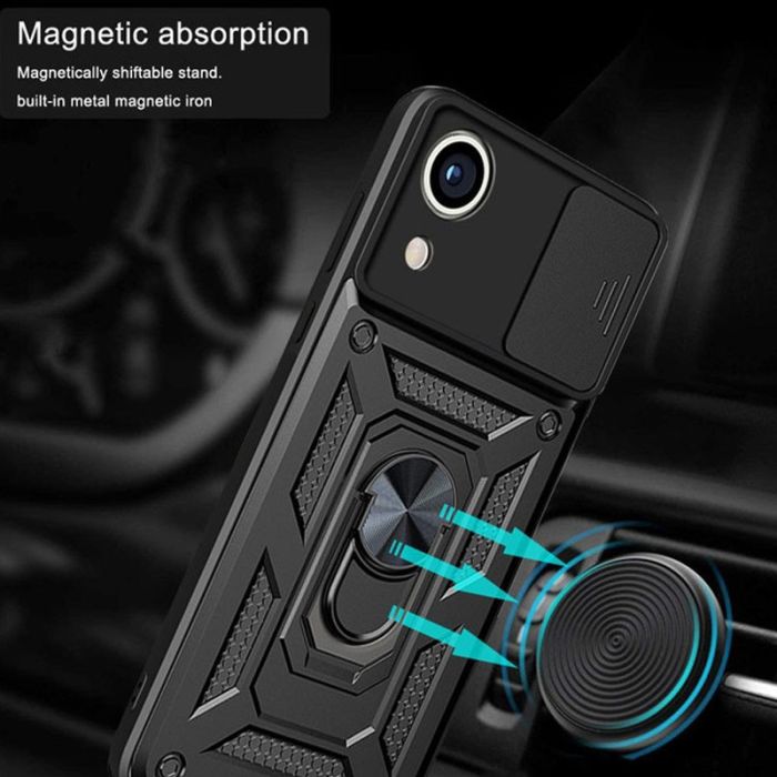Ударостійкий чохол Camshield Serge Ring для Samsung Galaxy A03 Core