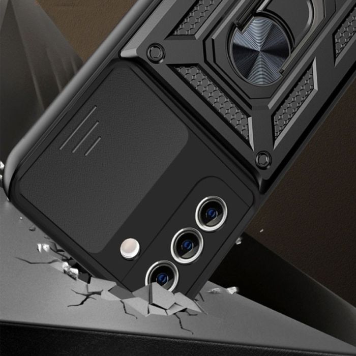Ударостійкий чохол Camshield Serge Ring для Samsung Galaxy S21