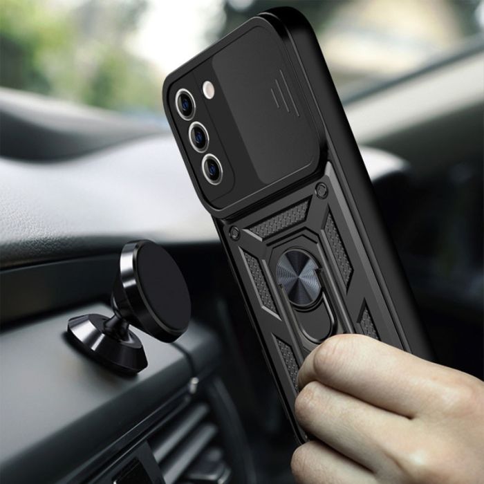 Ударостійкий чохол Camshield Serge Ring для Samsung Galaxy S21
