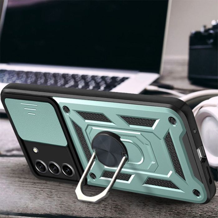 Ударостійкий чохол Camshield Serge Ring для Samsung Galaxy S22