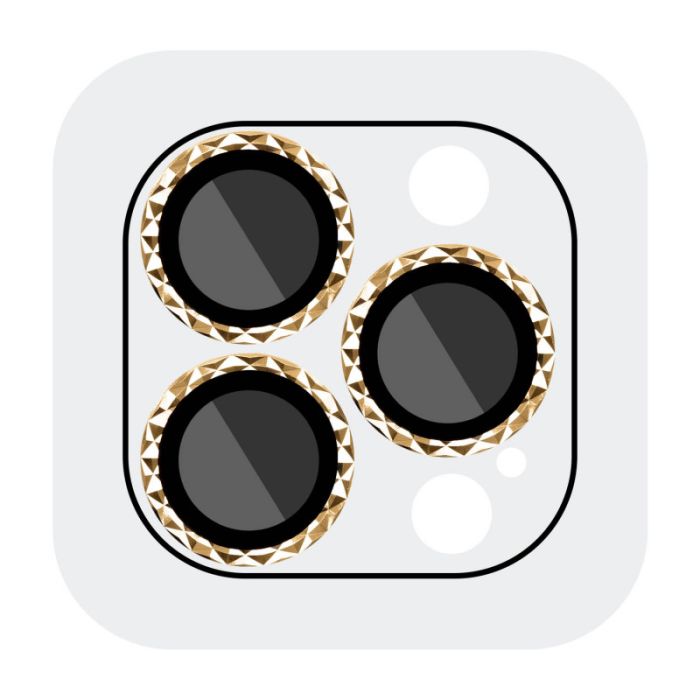 Захисне скло Metal Shine на камеру (в упак.) для Apple iPhone 15 Pro (6.1") / 15 Pro Max (6.7")