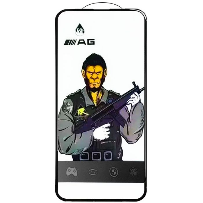 Захисне скло 5D Anti-static Matte (тех.пак) для Apple iPhone 14 Pro (6.1")