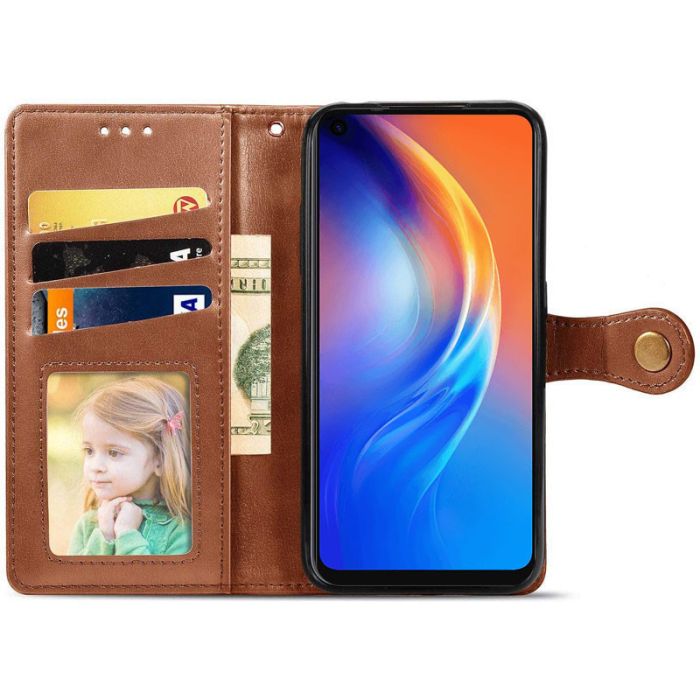 Шкіряний чохол книжка GETMAN Gallant (PU) для TECNO Spark 10 Pro