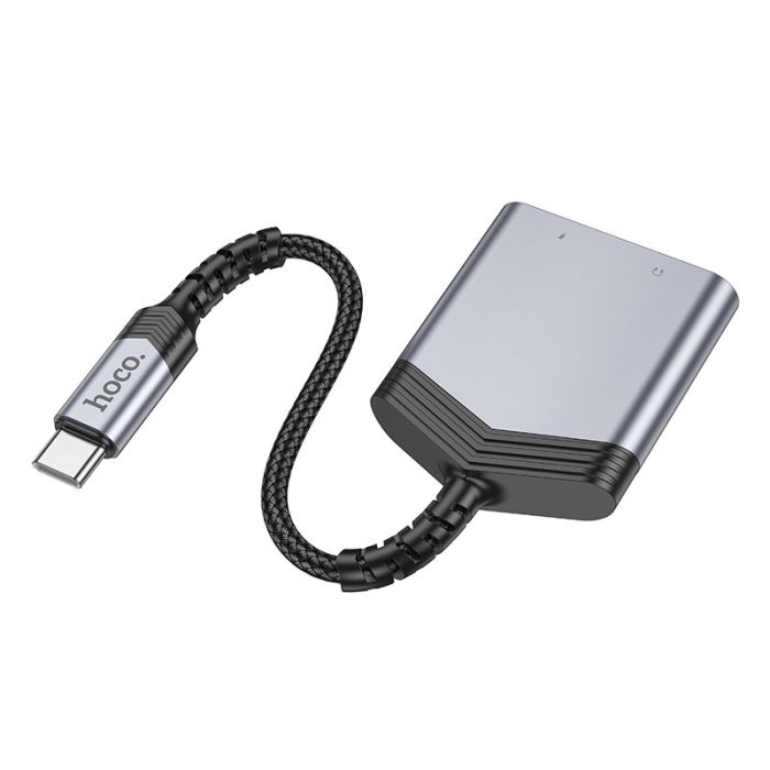 Перехідник Hoco LS40 Type-C to dual Type-C