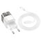 МЗП Hoco C131A Platium PD30W+QC3.0 (1USB-C) + кабель Type-C to Type-C