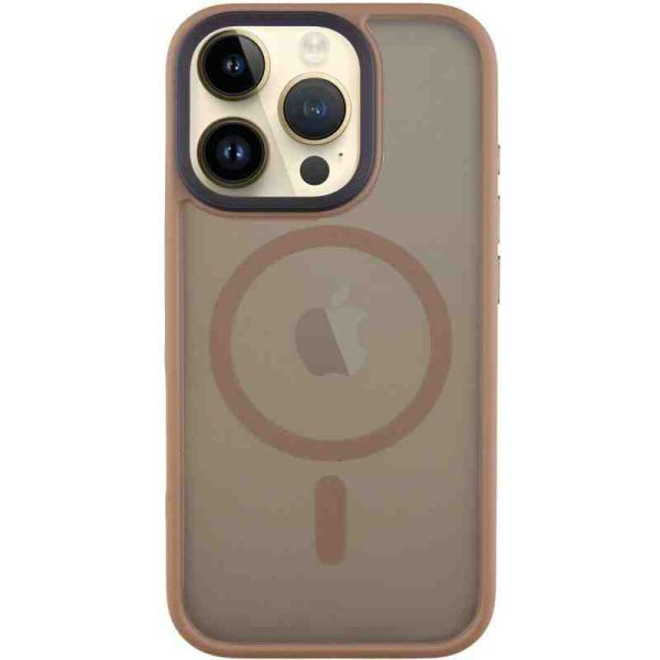 TPU+PC чохол Metal Buttons with MagSafe для Apple iPhone 16 Pro Max (6.9")