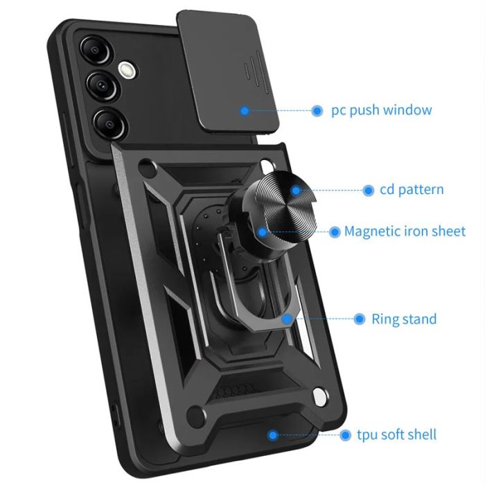 Ударостійкий чохол Camshield Serge Ring для Samsung Galaxy M52
