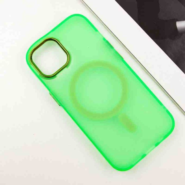 Чохол TPU+PC Lily with MagSafe для Apple iPhone 15 (6.1")