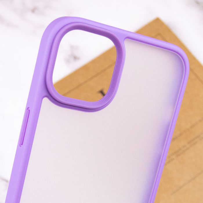 TPU+PC чохол Metal Buttons для Apple iPhone 14 (6.1")