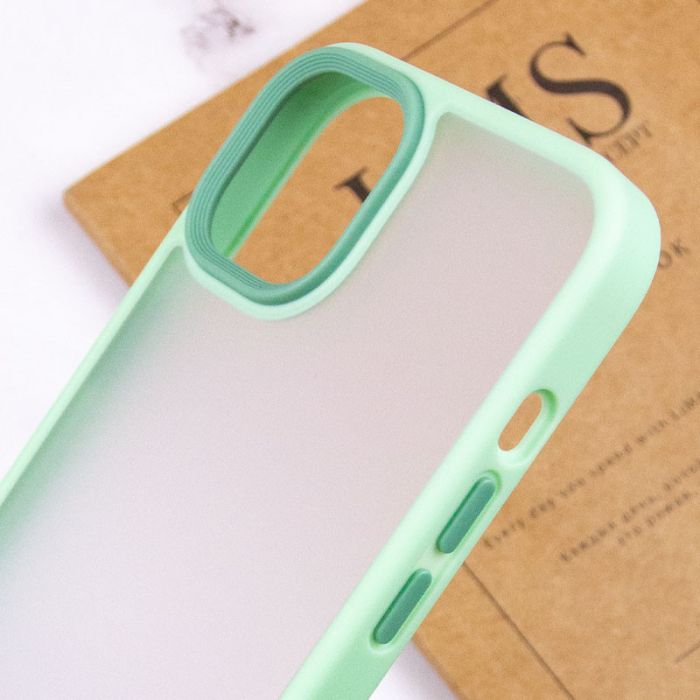 TPU+PC чохол Metal Buttons для Apple iPhone 14 (6.1")