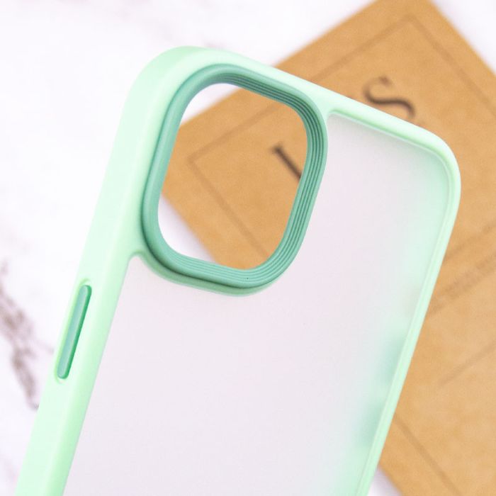 TPU+PC чохол Metal Buttons для Apple iPhone 14 (6.1")