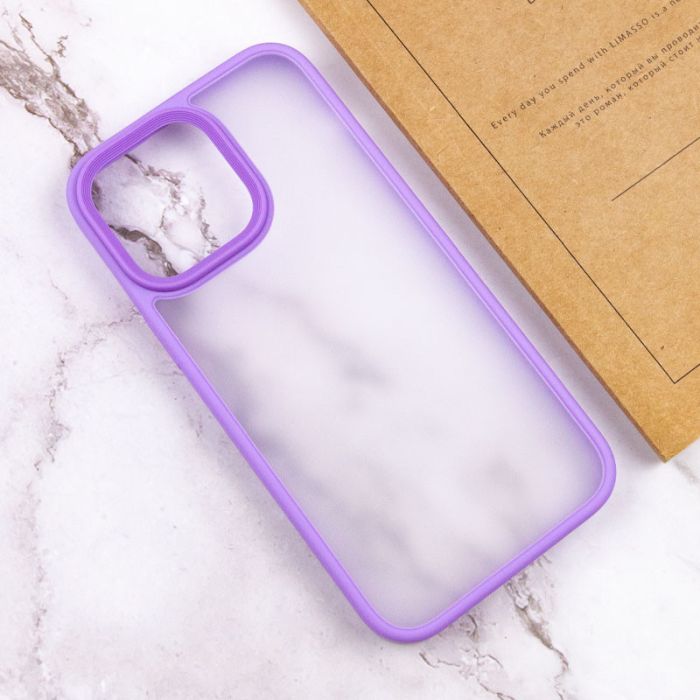 TPU+PC чохол Metal Buttons для Apple iPhone 14 Pro (6.1")