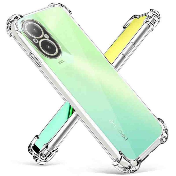 TPU чохол GETMAN Ease logo посилені кути Full Camera для Realme C67 4G