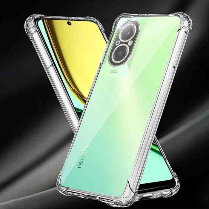 TPU чохол GETMAN Ease logo посилені кути Full Camera для Realme C67 4G