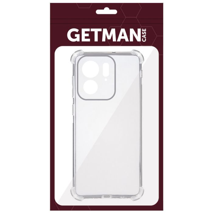 TPU чохол GETMAN Ease logo посилені кути Full Camera для Motorola Edge 40