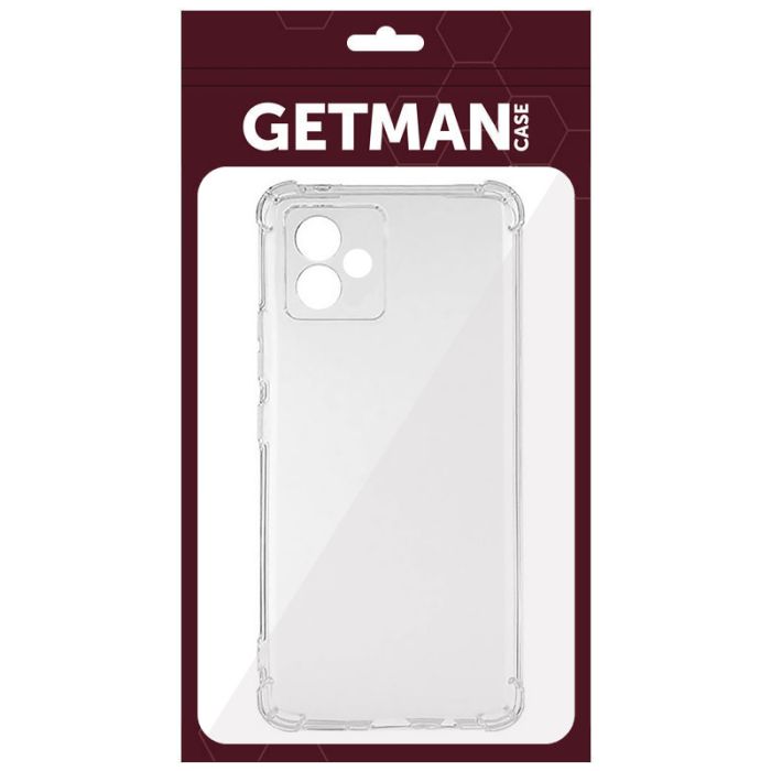 TPU чохол GETMAN Ease logo посилені кути Full Camera для Motorola Moto G14