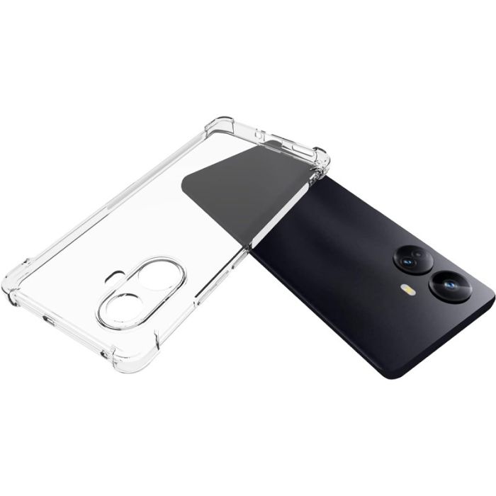 TPU чохол GETMAN Ease logo посилені кути Full Camera для Realme 10 Pro+