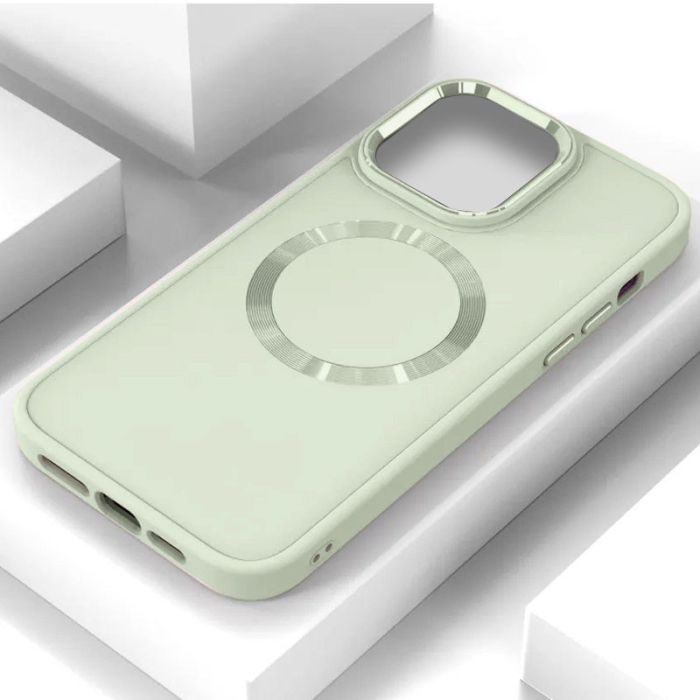 TPU чохол Bonbon Metal Style with MagSafe для Apple iPhone 14 Pro Max (6.7")