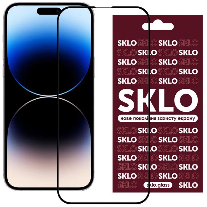 Захисне скло SKLO 3D для Apple iPhone 15 Pro (6.1")