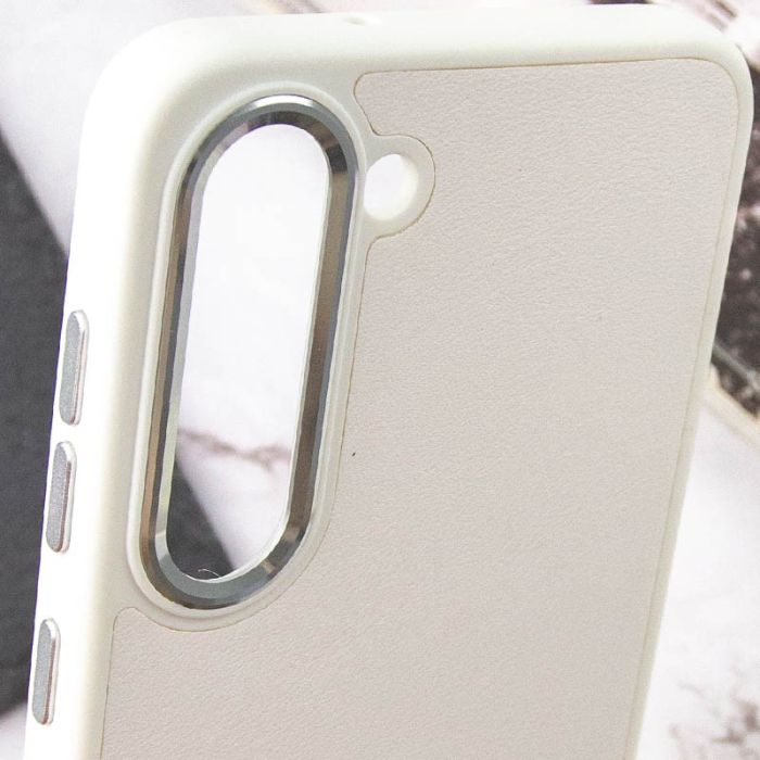 Шкіряний чохол Bonbon Leather Metal Style для Samsung Galaxy S22+