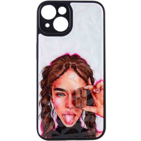 TPU+PC чохол Prisma Ladies для Apple iPhone 14 (6.1")