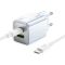МЗП Hoco N46 Glorious PD20W+QC3.0 (1USB-A/1C) + кабель Type-C to Type-C