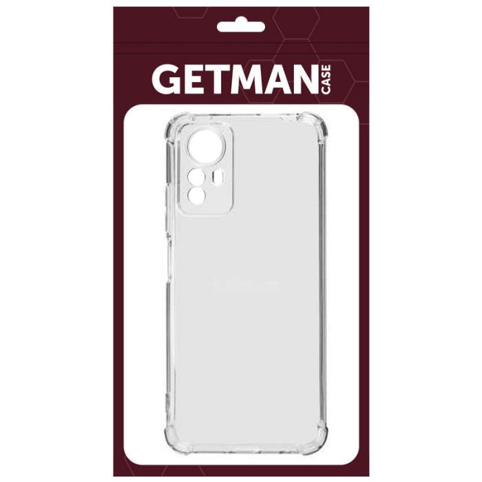 TPU чохол GETMAN Ease logo посилені кути Full Camera для Xiaomi Redmi Note 12S