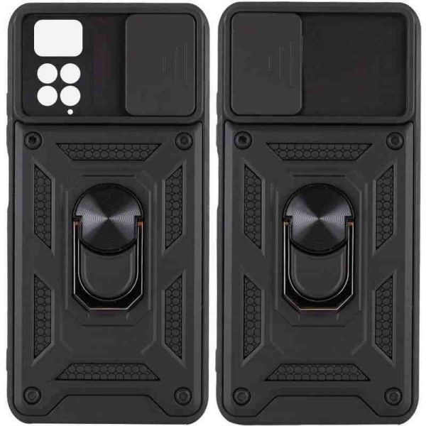 Ударостійкий чохол Camshield Serge Ring для Xiaomi Redmi Note 11 Pro 4G/5G/Note 11E Pro/ 12 Pro 4G