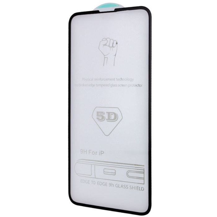 Захисне скло 5D Hard (full glue) (тех.пак) для Apple iPhone 15 Plus / 16 Plus (6.7")
