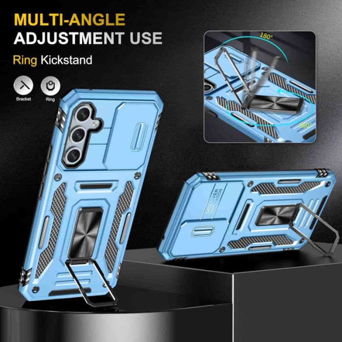 Ударостійкий чохол Camshield Army Ring для Samsung Galaxy A34 5G