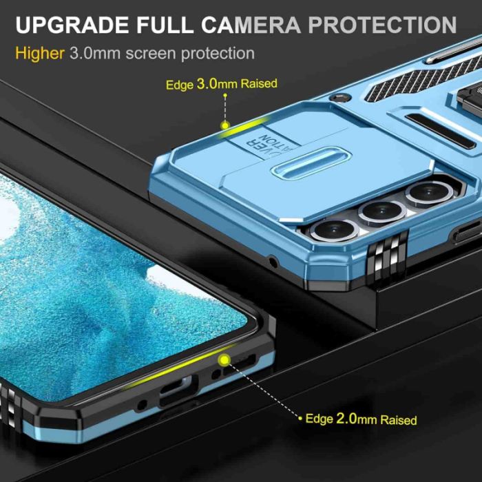 Ударостійкий чохол Camshield Army Ring для Samsung Galaxy A34 5G