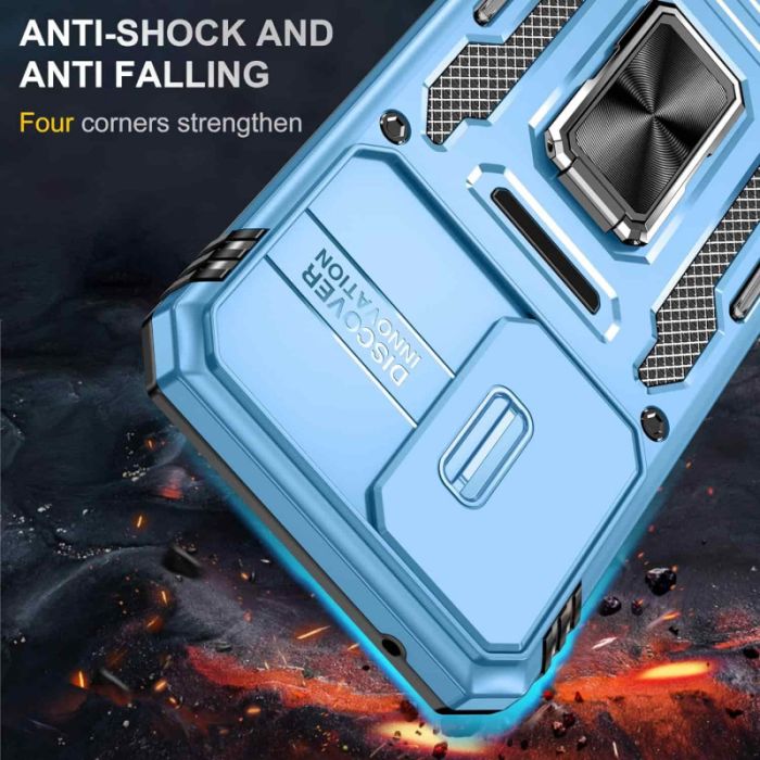 Ударостійкий чохол Camshield Army Ring для Samsung Galaxy A34 5G