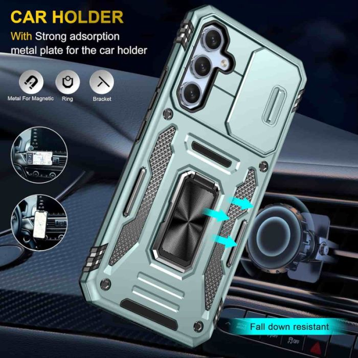 Ударостійкий чохол Camshield Army Ring для Samsung Galaxy A34 5G