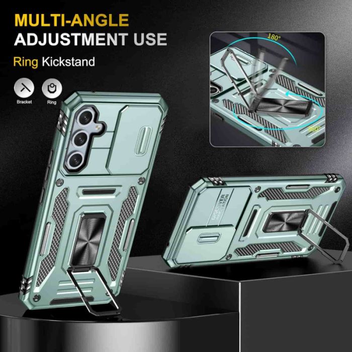 Ударостійкий чохол Camshield Army Ring для Samsung Galaxy A34 5G