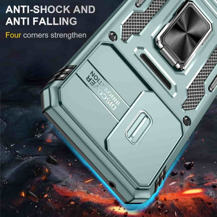 Ударостійкий чохол Camshield Army Ring для Samsung Galaxy A34 5G