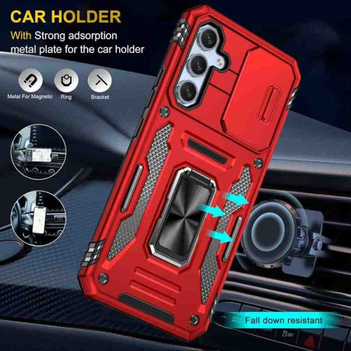 Ударостійкий чохол Camshield Army Ring для Samsung Galaxy A34 5G