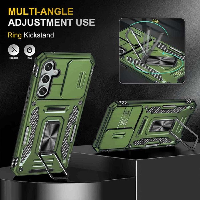 Ударостійкий чохол Camshield Army Ring для Samsung Galaxy A54 5G