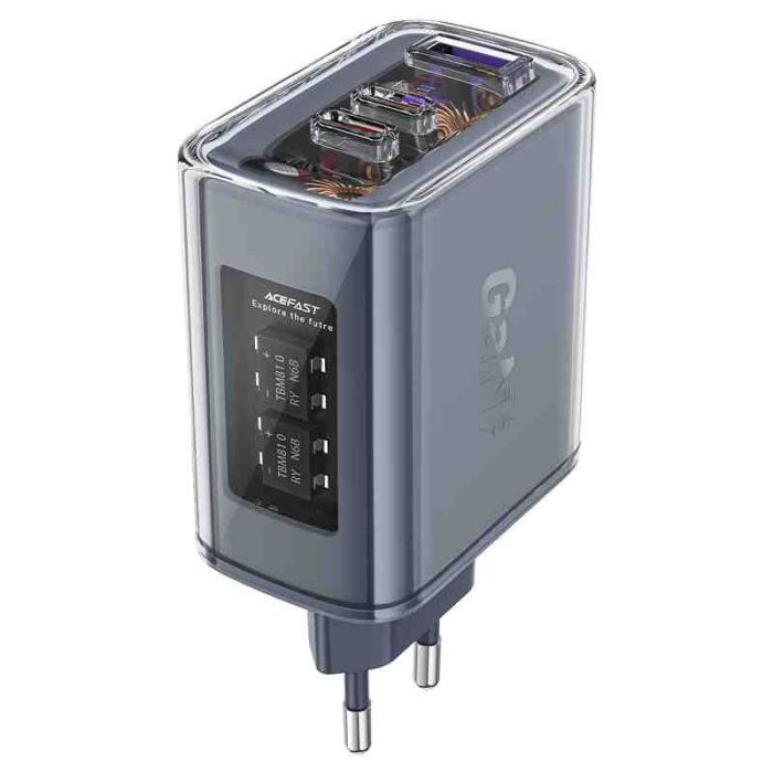 МЗП Acefast A45 Exploration series PD65W GaN (1USB-A/2C)