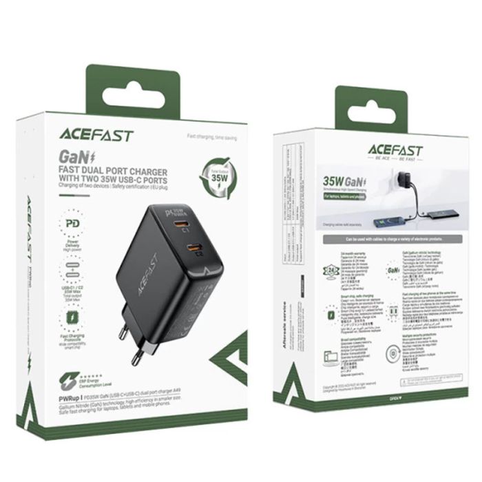 МЗП Acefast A49 PD35W GaN (2USB-C)