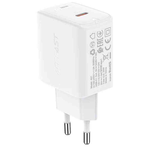 МЗП Acefast A21 PD30W GaN (1USB-C)
