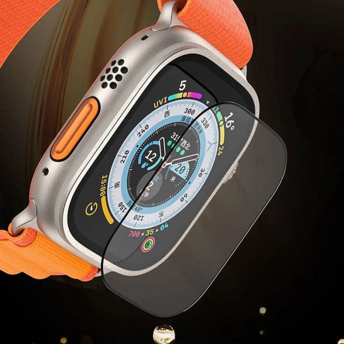 Захисне 2.5D скло Blueo Corning Gorilla Glass для Apple Watch Ultra / Ultra 2 49mm
