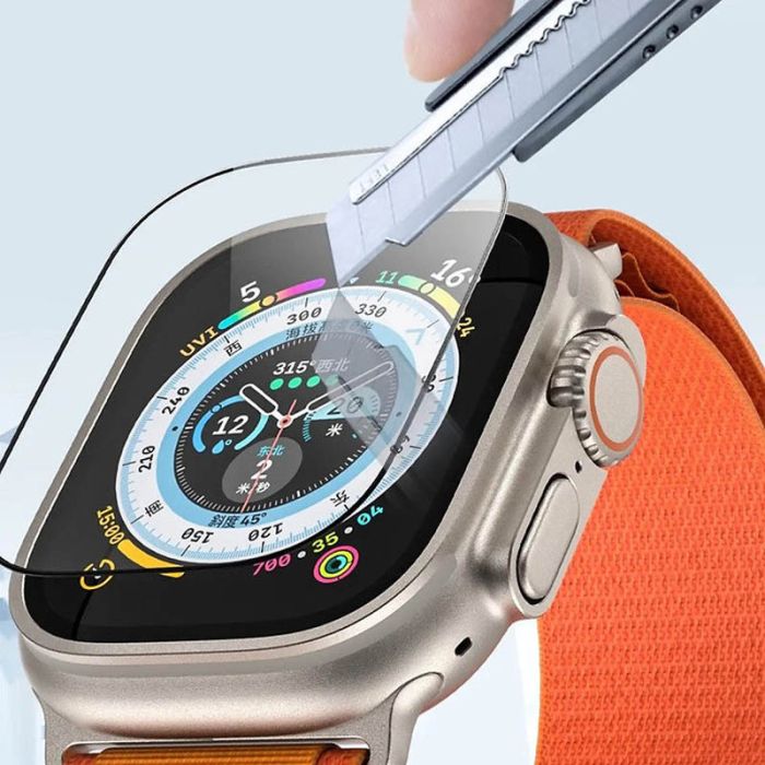 Захисне 2.5D скло Blueo Corning Gorilla Glass для Apple Watch Ultra / Ultra 2 49mm