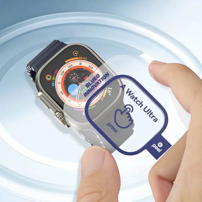 Захисне 2.5D скло Blueo Corning Gorilla Glass для Apple Watch Ultra / Ultra 2 49mm