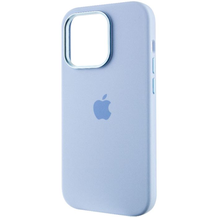 Чохол Silicone Case Metal Buttons (AA) для Apple iPhone 13 Pro Max (6.7")