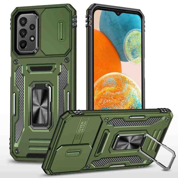 Ударостійкий чохол Camshield Army Ring для Samsung Galaxy A23 4G